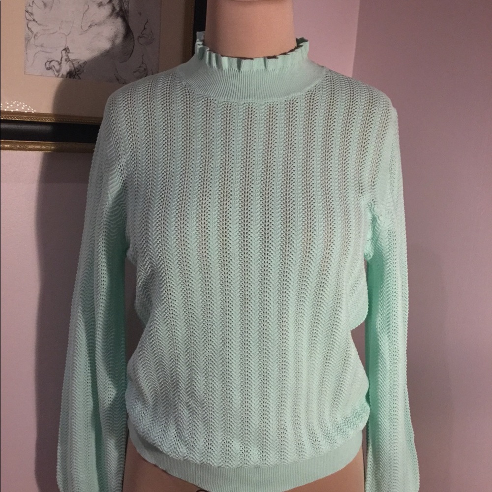 J crew blouse sweater